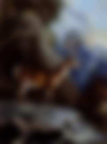 Deer in water (preview)
