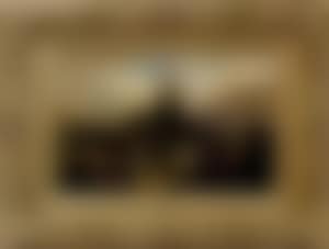 Mountainous landscape with mill (preview)