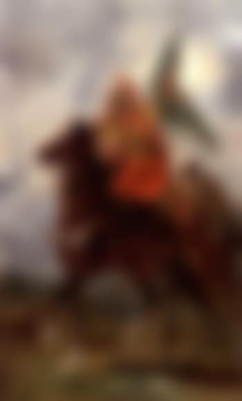 An Orientalist chieftain on horseback (preview)