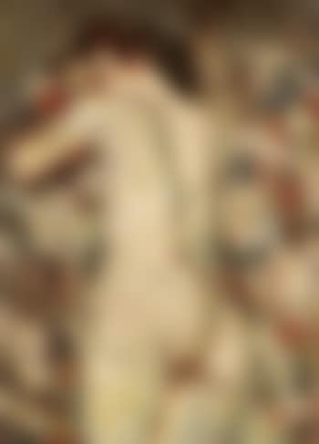 Female nude seen from behind (preview)