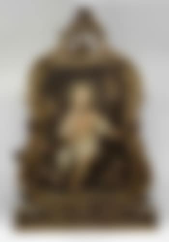 Christ child surrounded by roses (preview)