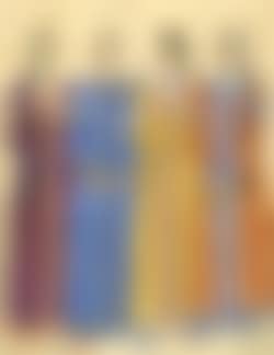 Etude comprenant 4 costumes feminins (preview)