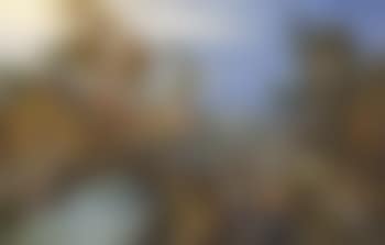 Landscape with farmhouses near river (preview)