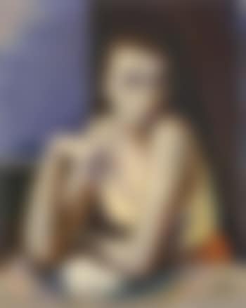 Girl seated at a table (preview)