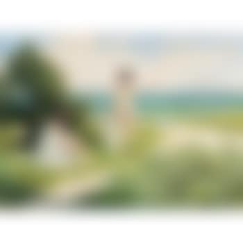 Bathers resting on sand dunes (preview)
