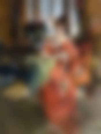 Portrait of a lady in a red dress (preview)
