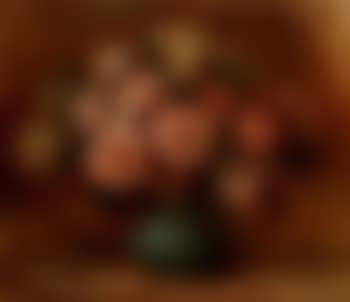 Bouquet de roses dans un vase vert (preview)