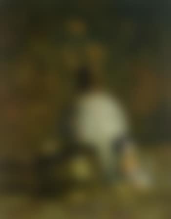 Still life with doll, vase and dish (preview)