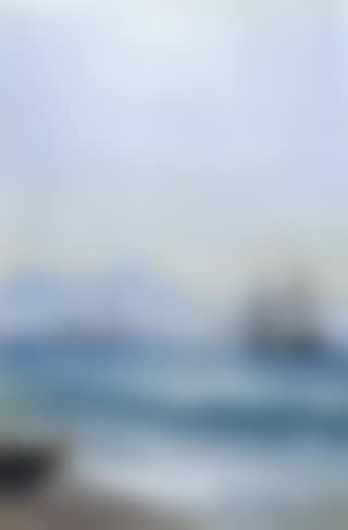 Seascape with sailing vessels in rough seas (preview)