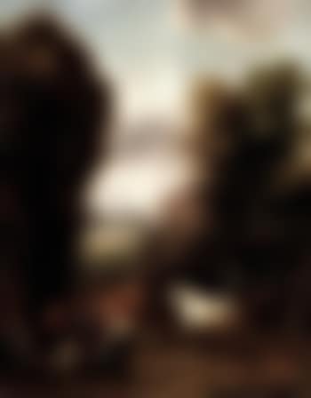 Landscape with travellers at a forge. Landscape with horsemen at an inn (preview)