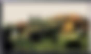 Farmstead with grazing cattle (preview)