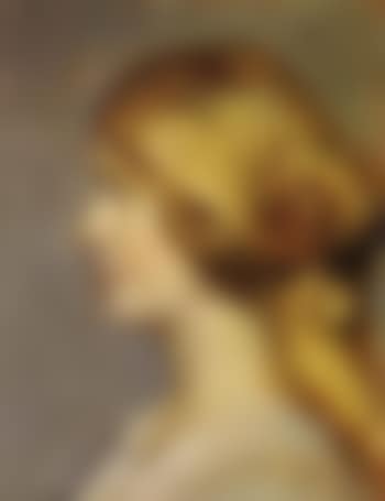 Profile portrait of young girl (preview)