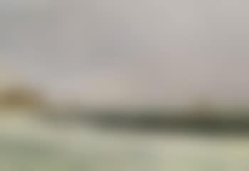 Winter landscape by the old limestone quarry (preview)
