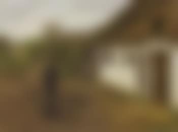 Shall we play? - boy and girl with grandmother by house (preview)