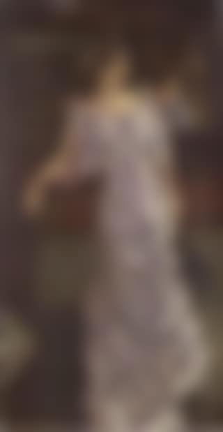Portrait of a young lady wearing a ruffled dress (preview)
