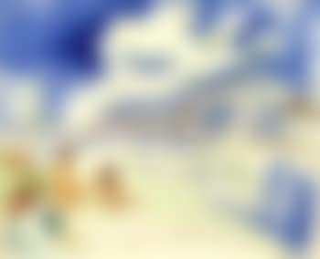 Clouds building up over a beach (preview)