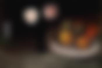 Vase of flowers and fruit (preview)