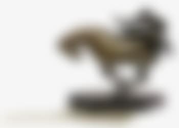 Jockey jumping over a horse (preview)