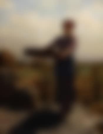 Peasant woman sifting rapeseed (preview)