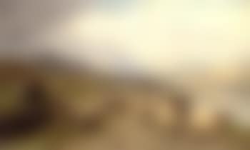 Sheep by a loch (preview)