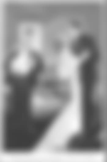 Embracing couple, older man looking on (preview)