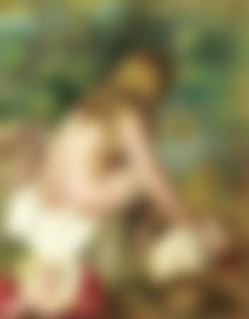 Baigneuse, nue assise (preview)