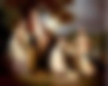 Gentleman and lady with their children in landscape (preview)