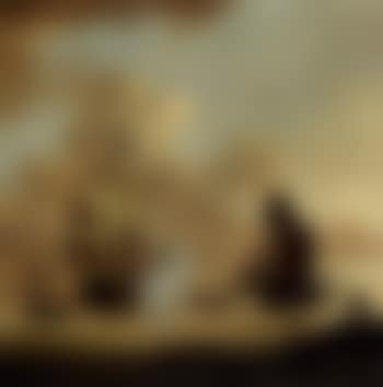 British man of war firing a salute, with a Dutch barge off the coast (preview)