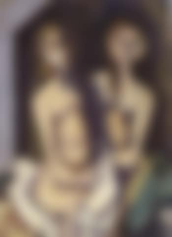 Two seated girls (preview)