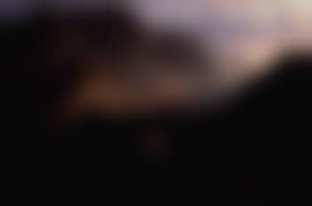 Sunset, mountainous lake landscape (preview)