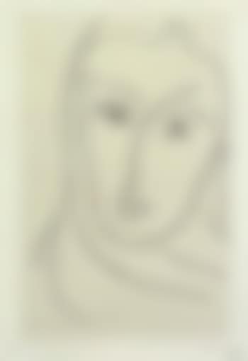 Jeune femme au foulard (preview)