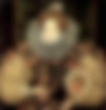 Portrait of Queen Elizabeth I in an embroidered dress adorned with pearls (preview)