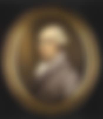 Portrait of George Stubbs wearing a white cravat (preview)