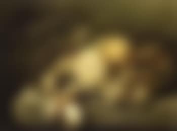 Still life with grapes and lemons on a plinth (preview)