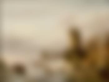 A windmill by a busy frozen waterway (preview)
