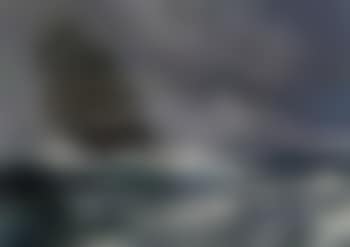 Tea clipper in heavy seas (preview)