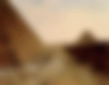 White man contemplating pyramid, from Desert Cantos, Prologue (preview)