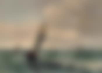 Seascape with sailing vessels (preview)