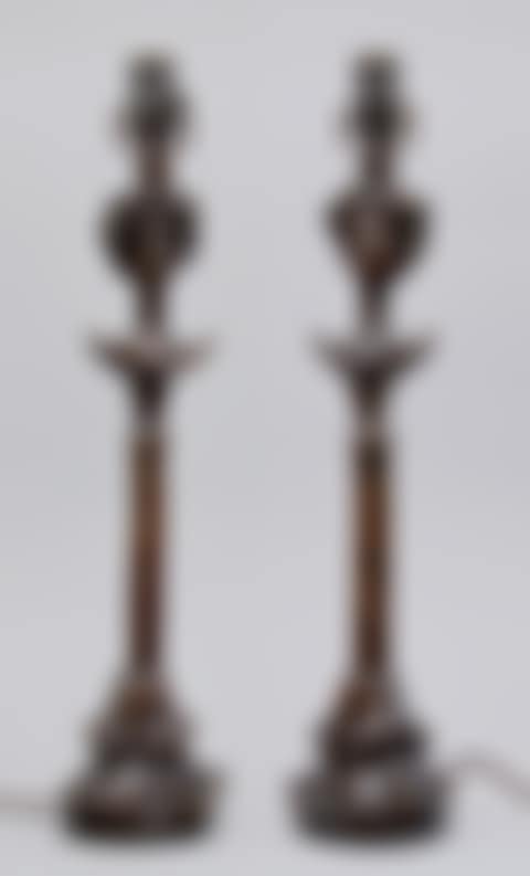 Lampe tete de femme: a pair of lamps (preview)