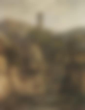 Village in hilly landscape (preview)