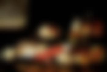 Still life with fruit, oysters, lobster, porcelain cups and a silver cup (preview)
