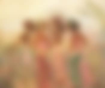 Balinese girls in the garden (preview)