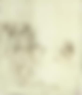 Three men leaning on pillar, study of woman (preview)