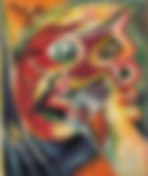 Untitled, Orange Head (preview)