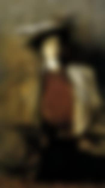 Portrait de femme au chapeau (preview)