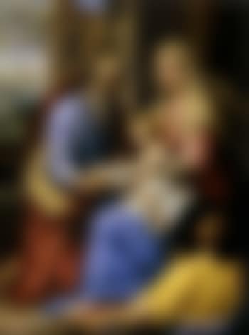 Holy Family with Saint Jerome (preview)