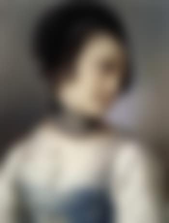 Portrait of a girl in lace cap (preview)