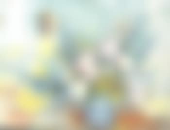 La jeune fille au bouquet de pivoines (preview)