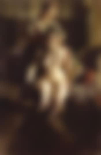 Dressed up - interior scene with two women (preview)
