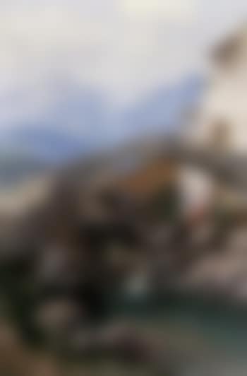Landscape with bridge, Capri (preview)